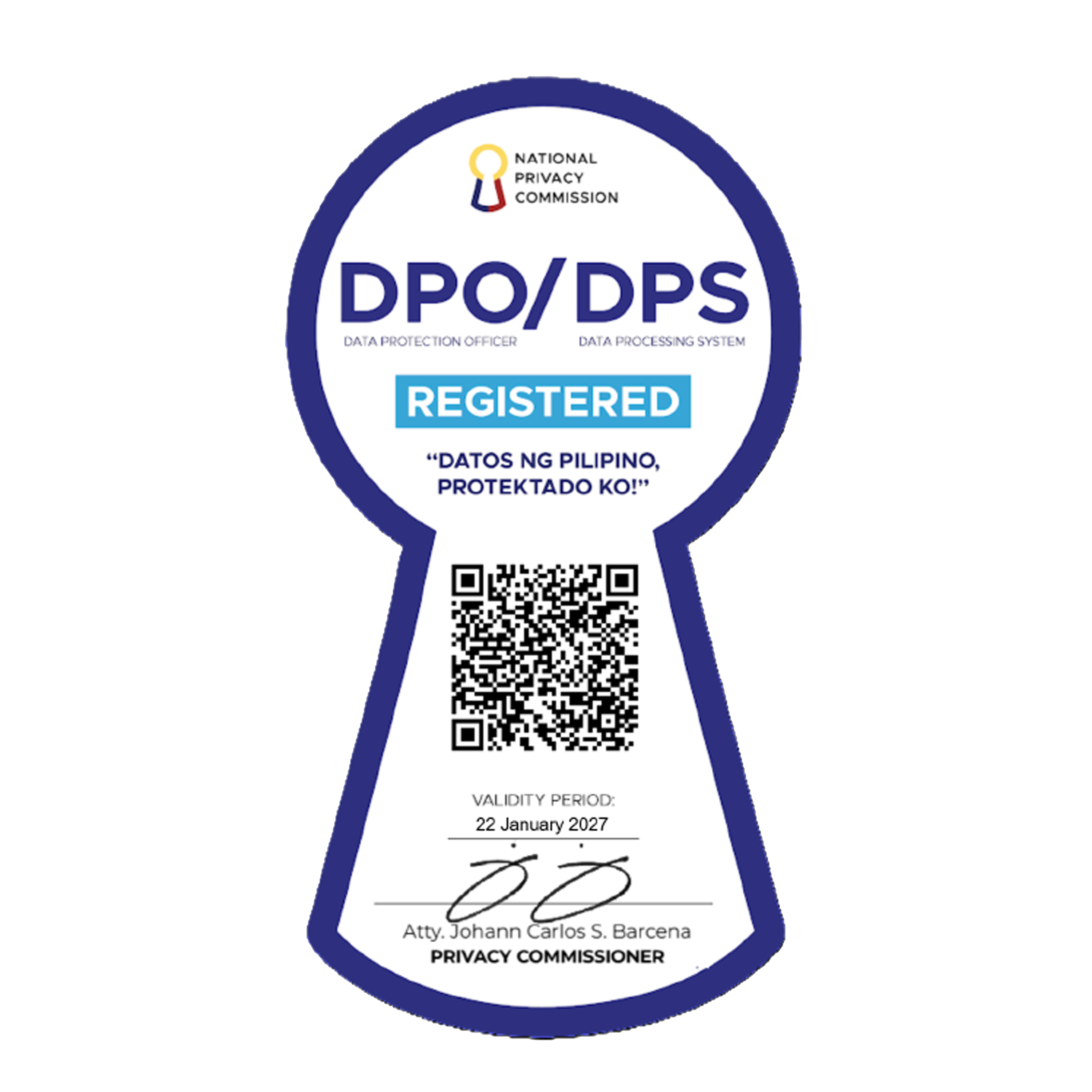 NPC DPO Registered Badge