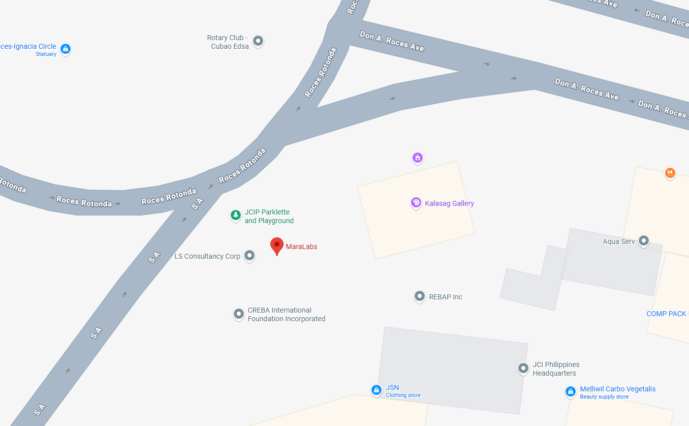 MaraLabs Map View